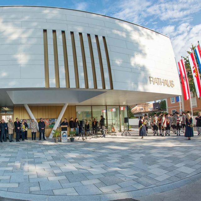 Rathaus Oberndorf / Eröffnungsfeier 2018 © Stadtgemeinde Oberndorf