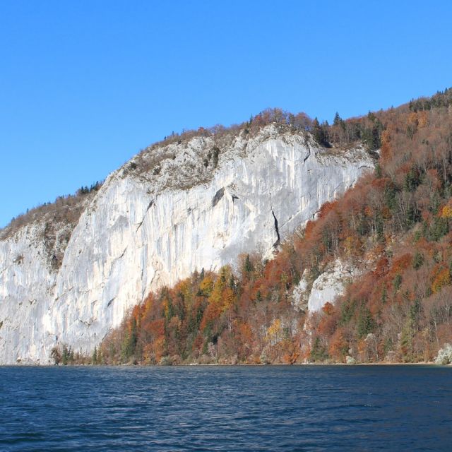 Felswand unter der Falkensteinkirche, Ried, St. Gilgen am Wolfgangsee © Roland Vidmar